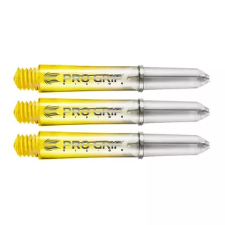 Dart Shaft Target Pro Grip Vision Yellow Short – 3-Pack