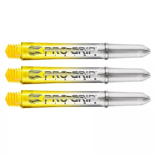 Dart nyíl test Target Pro Grip Vision Yellow Intermediate 3 db