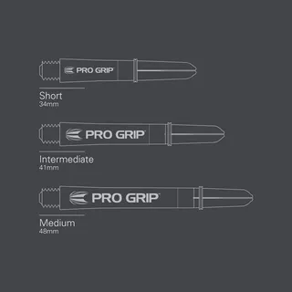 Násadky Target Pro Grip Vision Red Intermediate 3ks