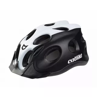 Cyklo prilba CATLIKE Tiko - čierno-biela - čierno-biela