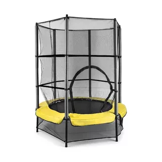 KLARFIT Rocketkid, Trampolin 140 cm gelb