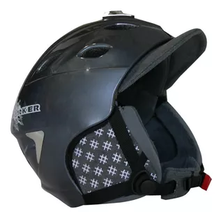 Kask narciarski WORKER Trentino - Biała z  logo