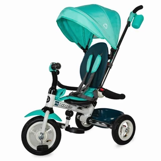 Coccolle Urbio Air Kinder Dreirad mit Führstange - blau