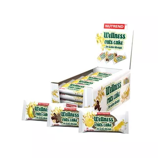 Nutrend 70g Wellnes Oats Cake szelet