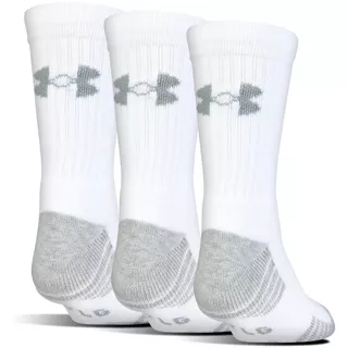 Unisex Socks Under Armour HeatGear Preformance Tech Crew – 3-Pack - White