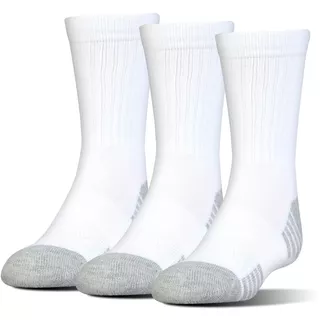 Unisex Socks Under Armour HeatGear Preformance Tech Crew – 3-Pack - White