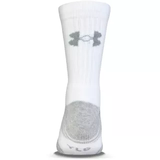 Férfi zokni Under Armour HeatGear Tech Crew 3 pár - fehér