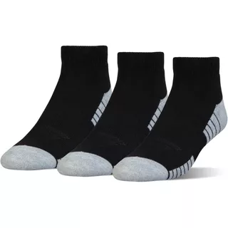 Pánske ponožky Under Armour HeatGear Tech Locut 3 páry - Black