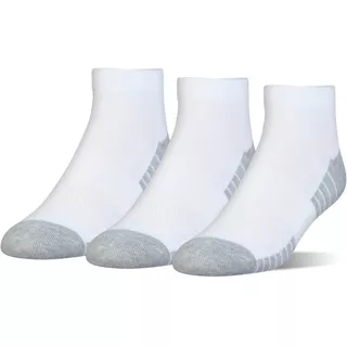 Pánské ponožky Under Armour HeatGear Tech Locut 3 páry - White