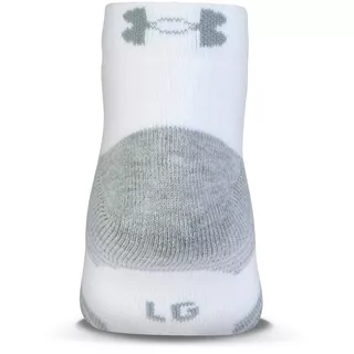 Pánske ponožky Under Armour HeatGear Tech Locut 3 páry - White