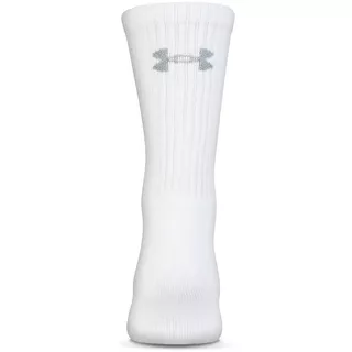 Pánské ponožky Under Armour Charged Cotton 2.0 Crew 6 párů - White