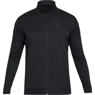 Pánska mikina Under Armour Sportstyle Pique Jacket - Stealth Gray