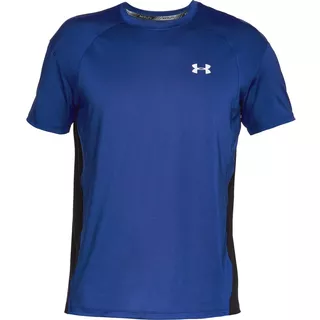 Pánske tričko Under Armour Coolswitch Run SS V3 - XL - Formation Blue