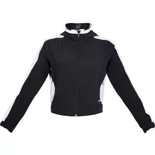 Dámská mikina Under Armour Storm Woven FZ Jacket - White - Black