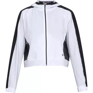 Dámska mikina Under Armour Storm Woven FZ Jacket - White