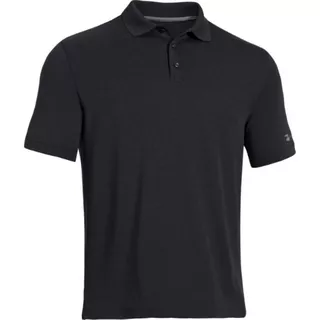 Pánske tričko Under Armour Medal Play Performance Polo - White - Black