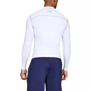 Men’s Compression T-Shirt Under Amour ColdGear Mock - Carbon Heather