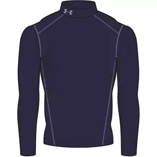 Men’s Compression T-Shirt Under Amour ColdGear Mock - Royal