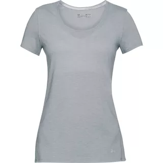 Dámske tričko Under Armour Threadborne Streaker SS - Steel Light Heather