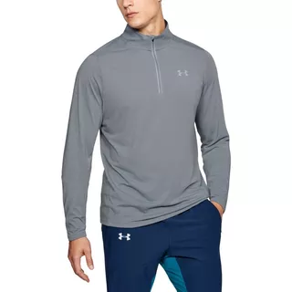 Men’s Sweatshirt Under Armour Threadborne Streaker 1/4 Zip - Deceit/Deceit/Reflective