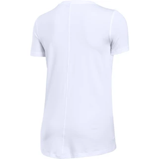 Dámske tričko Under Armour HG Armour SS - Neon Coral - White