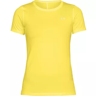 Dámske tričko Under Armour HG Armour SS - XS - Tokyo Lemon