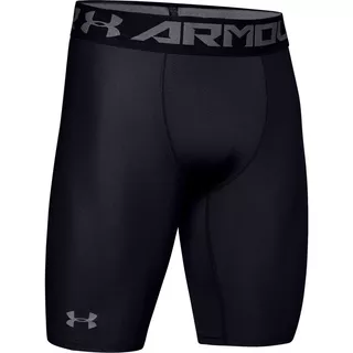 Pánske kompresné boxerky Under Armour HG Armour 2.0 Long Short - Black - Black