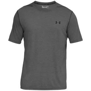 Pánske tričko Under Armour Threadborne Fitted SS - Carbon Heather