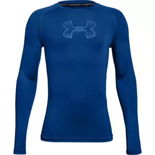 Dětské triko Under Armour Armour LS - Black