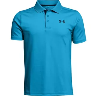 Detské tričko Under Armour Performance Polo - YS - Canoe Blue