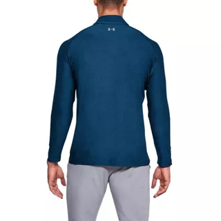 Pánske tričko Under Armour Playoff 1/4 Zip - JADE / ACADEMY / RHINO GRAY