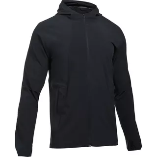 Pánska bežecká bunda Under Armour Outrun The Storm Jacket - Anthracite - Black