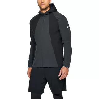 Pánska bežecká bunda Under Armour Outrun The Storm Jacket - Anthracite