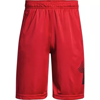 Detské kraťasy Under Armour Renegade Solid Short - Arena Green - Red