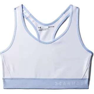 Women’s Sports Bra Under Armour Mid Keyhole - White