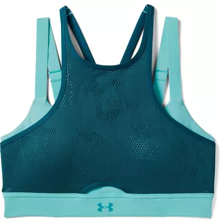 Dámska podprsenka Under Armour Vanish Mesh Mid - M - Tropical Tide