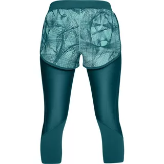 Dámske bežecké šortky 2v1 Under Armour Armour Fly Fast Prnt Shapri - XS