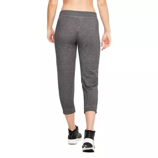 Dámske legíny Under Armour Featherweight Fleece Crop - Black