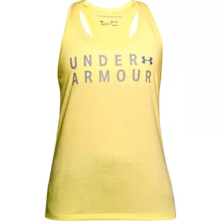 Dámske tielko Under Armour Tborne Train Grph Twist Tank - XS - Tokyo Lemon