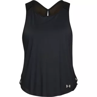 Dámske tielko Under Armour Vivid Key Hole Back Tank - XS - Black