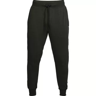 Pánske tepláky Under Armour Threadborne Terry Jogger - Steel Full Heather - Artillery Green