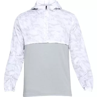 Pánska ľahká bunda Under Armour Wind Anorak - Steel Light Heather - Steel Light Heather