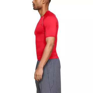 Men’s Compression T-Shirt Under Armour HG Armour SS - Carbon Heather