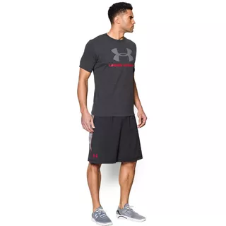 Pánske tričko Under Armour CC Sportstyle Logo - True Gray Heather