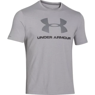 Pánske tričko Under Armour CC Sportstyle Logo - XXL - True Gray Heather