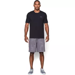 Pánske tričko Under Armour CC Left Chest Lockup - True Gray Heather