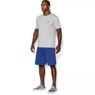 Pánske tričko Under Armour CC Left Chest Lockup - White