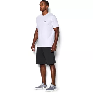 Pánske tričko Under Armour CC Left Chest Lockup - White