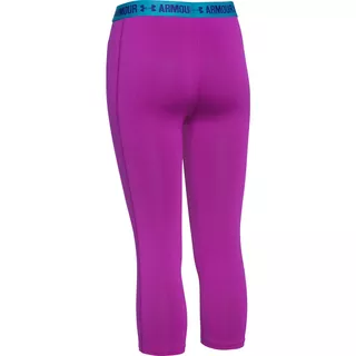 Girls’ Leggings Under Armour Armour Capri - Medium Red Violet/Pacific Blue/Jacksons Purple