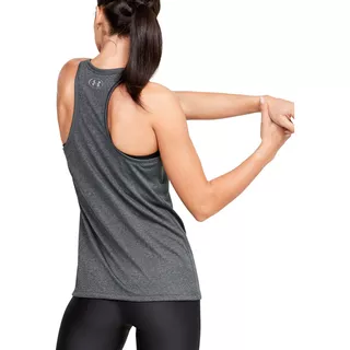 Dámské tílko Under Armour Tech Tank - Solid - Carbon Heather, M